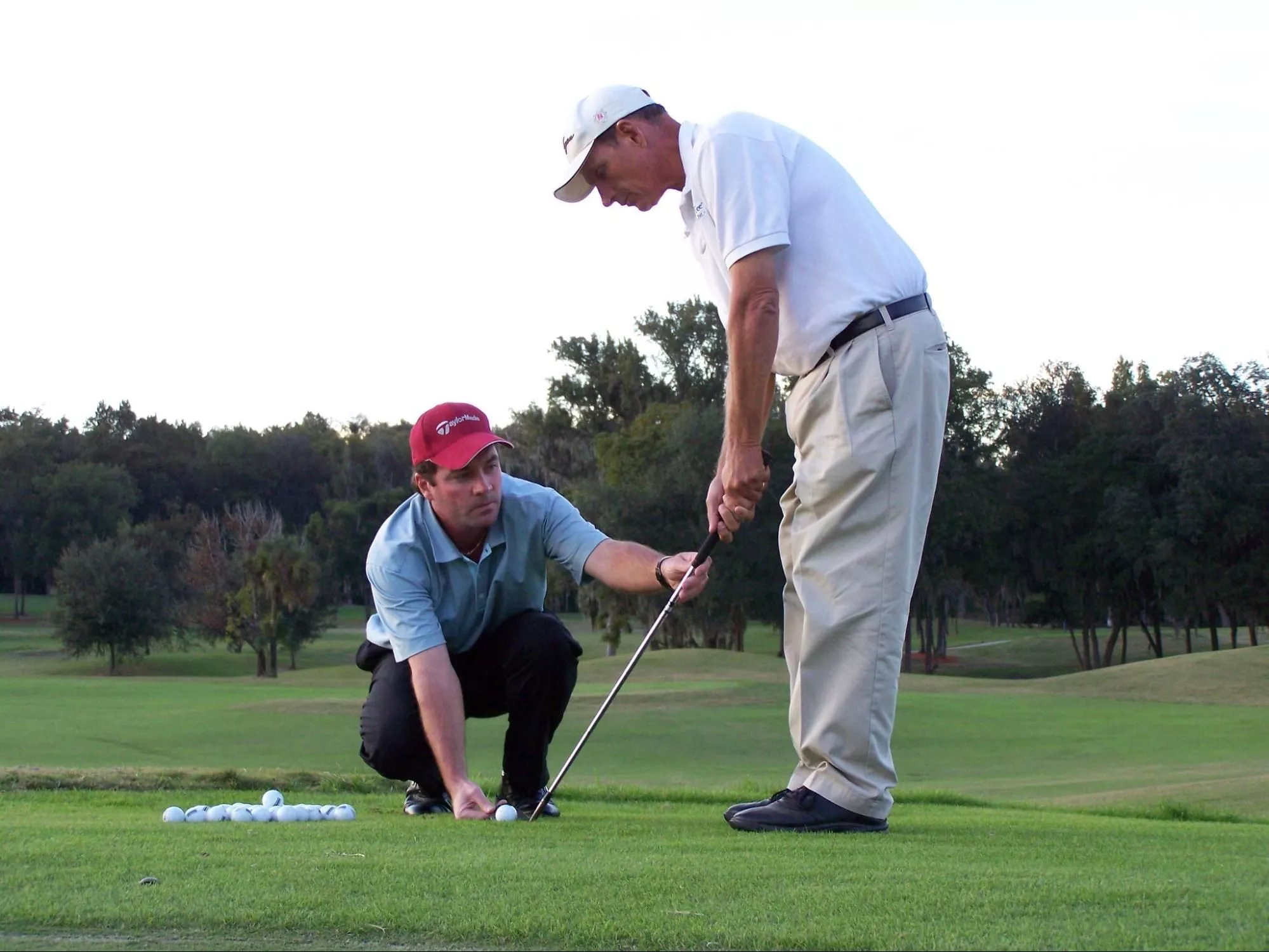A Golf Instructor Teaching His Student | Golf For Beginners | Northbridge Golf Club