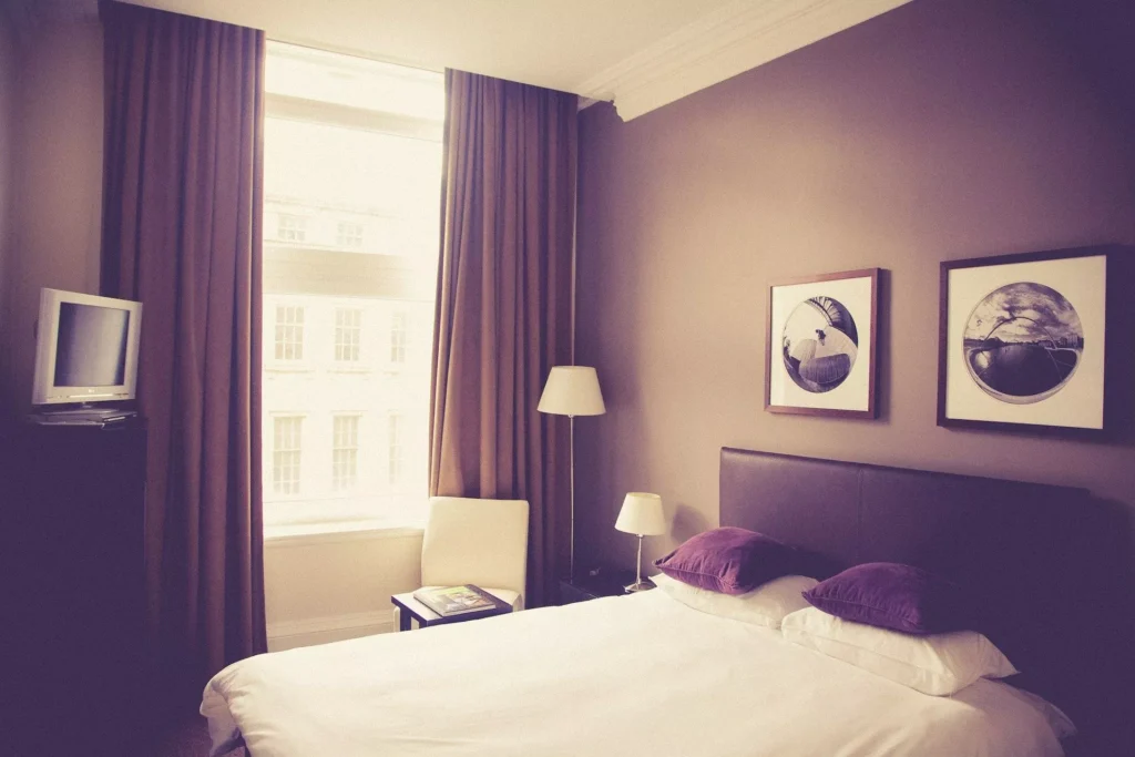 image of a hotel room